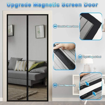 JugaadMart Magnetic Foldable Anti Mosquito Door Curtains