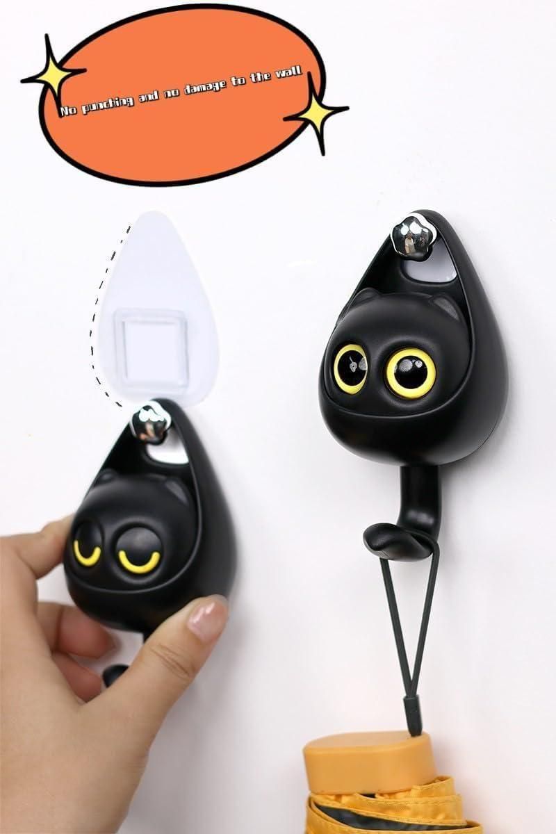 JugaadMart Cute Wink Hook Wall Hangers Key Hook for Wall - 2 Pcs