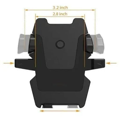 JugaadMart Car Mobile Holder For Dashboard Black 360 Rotation