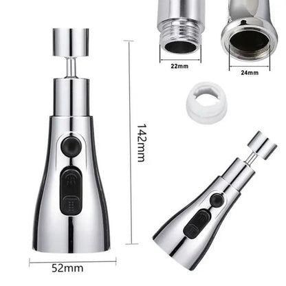 JugaadMart 3 Modes in 1 Multifunctional Kitchen Sink Faucet 2.0