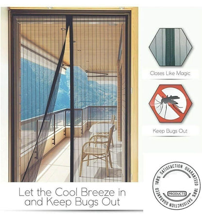 JugaadMart Magnetic Foldable Anti Mosquito Door Curtains