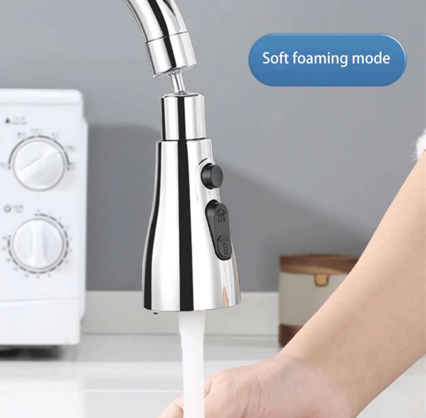 JugaadMart 3 Modes in 1 Multifunctional Kitchen Sink Faucet 2.0